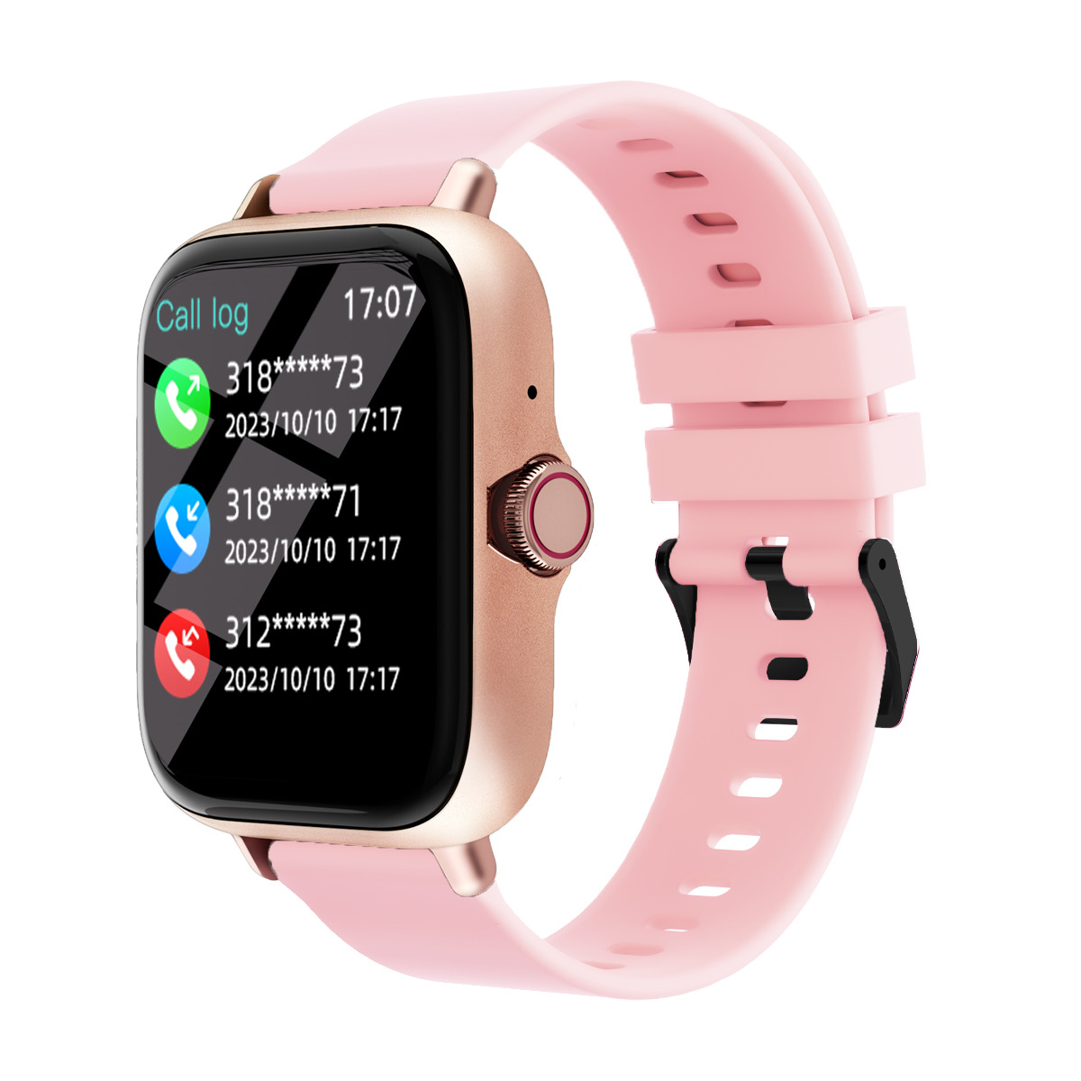 Cross-Border Smart Watch, Bluetooth Call, Pedometer, Sports Bracelet, Camera, Music, Multi-Functional Sports and Health