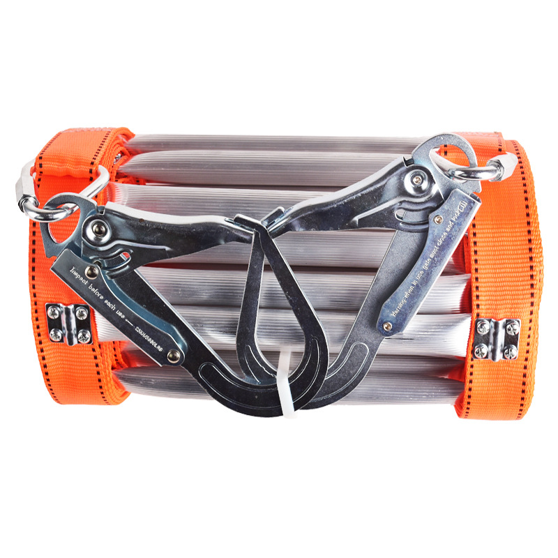 Emergency Rescue Soft Ladder, Life-Saving Ladder, High-Altitude Work Resin Ladder, Helicopter Climbing Polyester Webbing Soft Ladder