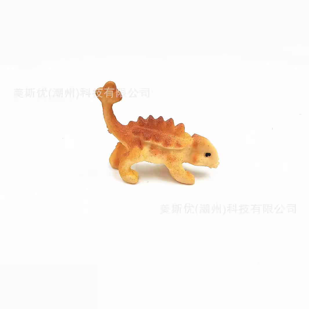 Factory Direct Approval Pvc Material 6 Spray Paint Mini Dinosaur Set Toys Kidsren's Models Wholesale Dinosaurs