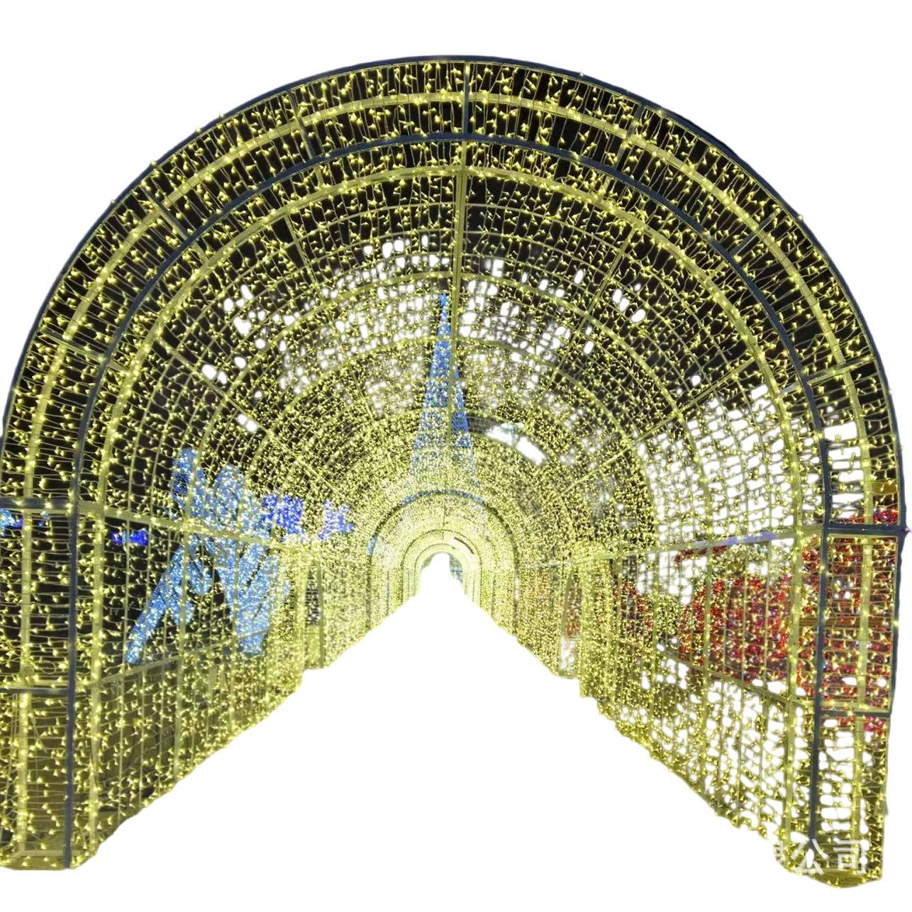 Customized Cross-Border Lighting Outdoor Led Tunnel Arch Landscape Creative Atmosphere Decorative Ornaments Lamps