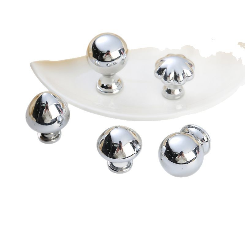 Simple Handle Golden silver Single Hole Handle Light Luxury Cabinet Door Modern Simple Wardrobe Cabinet Handle