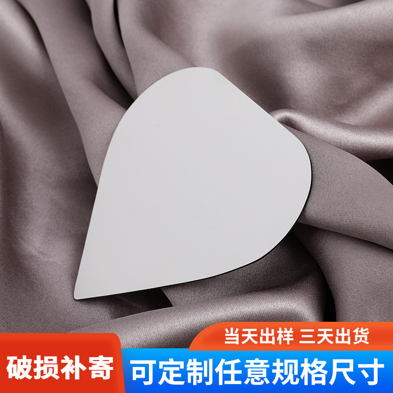 Нерегулярное зеркало для макияжа без рамы, зеркало для ванной, переносное зеркало, оптовая продажа стеклянных линз