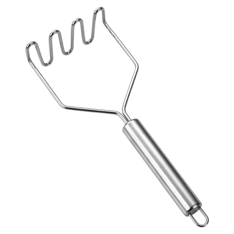 Stainless Steel Potato Masher for Home Use, Baby Food Masher, Mashing Tool, Potato Press Gadget, Baby Food Tool