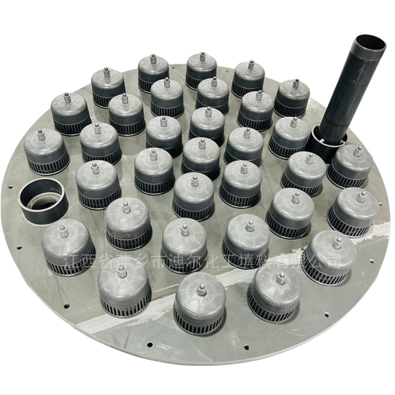 Workshop Production: Cpvc Plastic Round Bubble Plate Tower Plate Absorption Tower Dn100 Bubble Plate Tower Plate