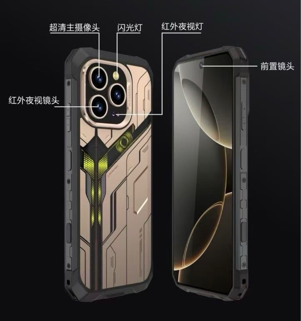 Three-Proof 5g Smartphone 128g Full Network Communication Ultra-Long Standby Large Battery Nfc Mobile Phone Wholesale