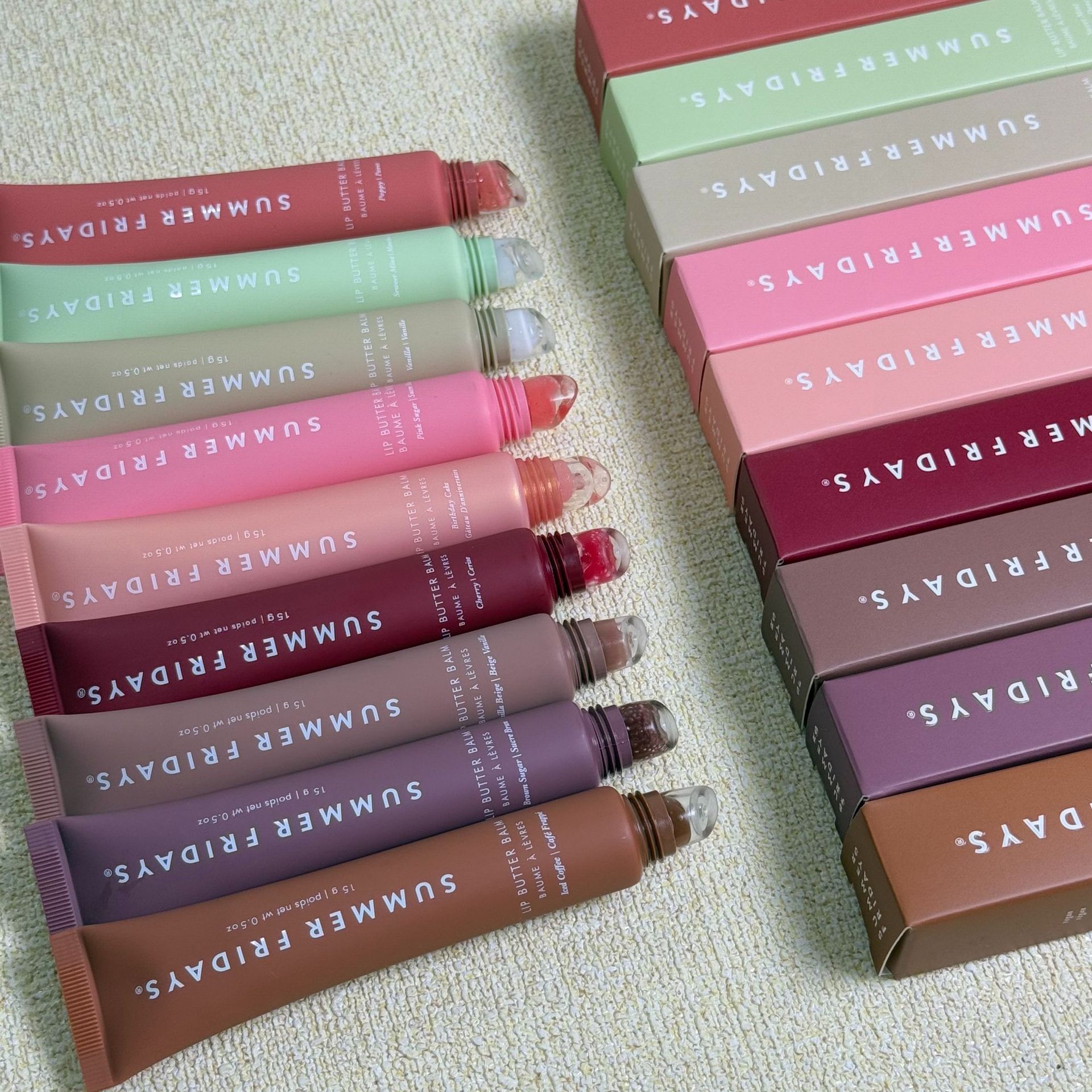 American Summerfridays Lip Mask Lip Gloss Lip Balm Lip Oil Moisturizing Shiny Lip Balm 15Glip Balm