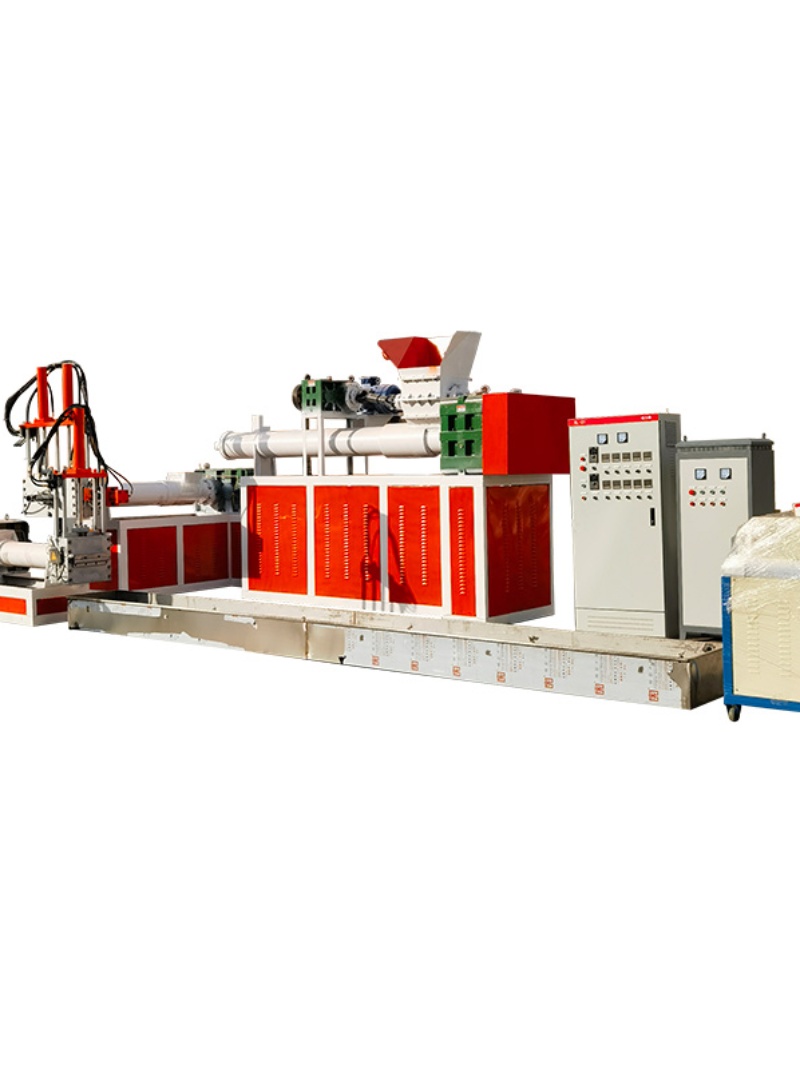 Small Waste Plastic Pelletizing Machine Complete Set of Equipment Plastic Film Recycling Automatic Plastic Pelletizing Machine Waste Mineral Powder