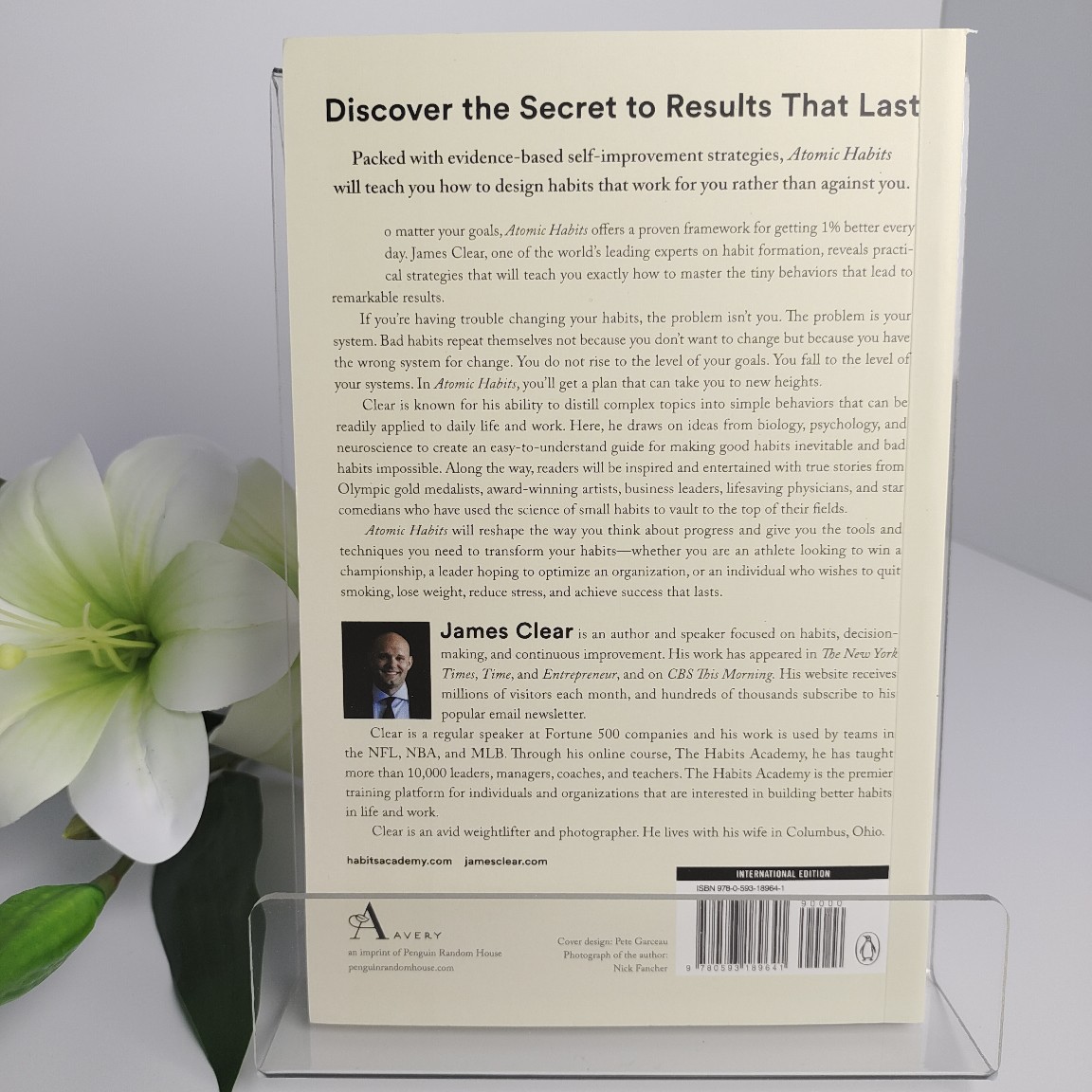 现货 原子习惯 建立好习惯 英文版 Atomic Habits 烫金版