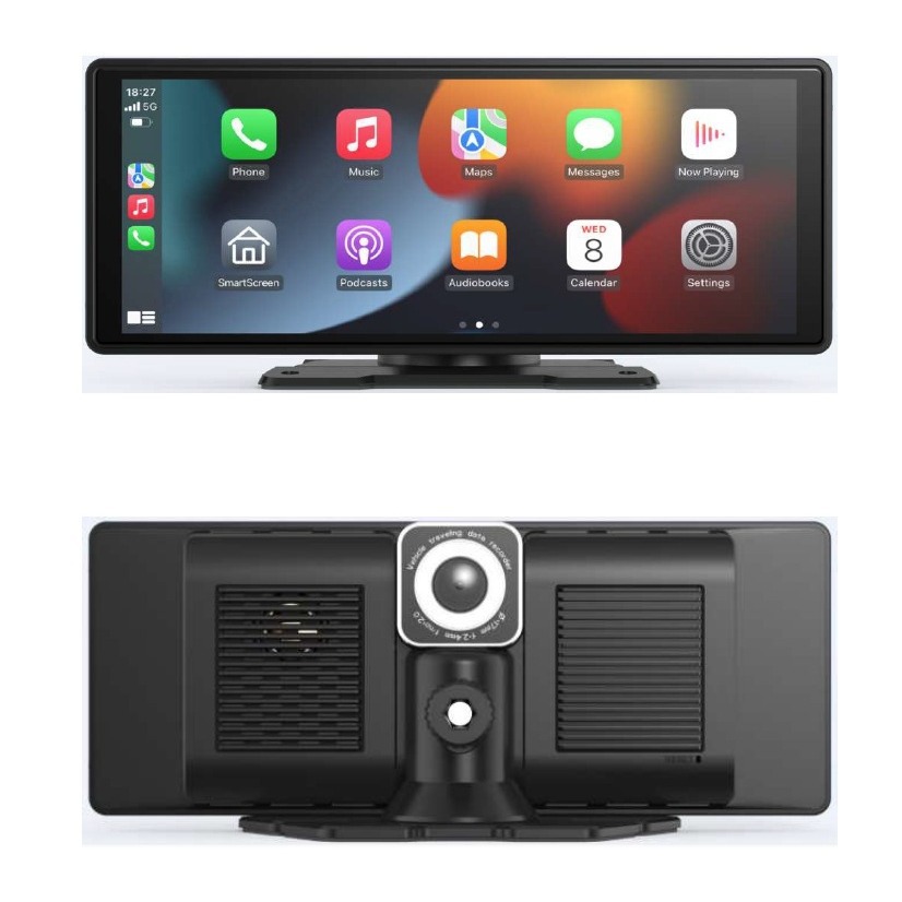 9.3inch Carplay Portable Screen 10.26 Portable Wireless Car Multimedia Bluetooth 5303R Wireless Transmission