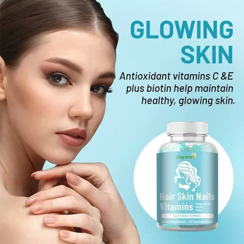 Витамины для волос, кожи и ногтей с коллагеном