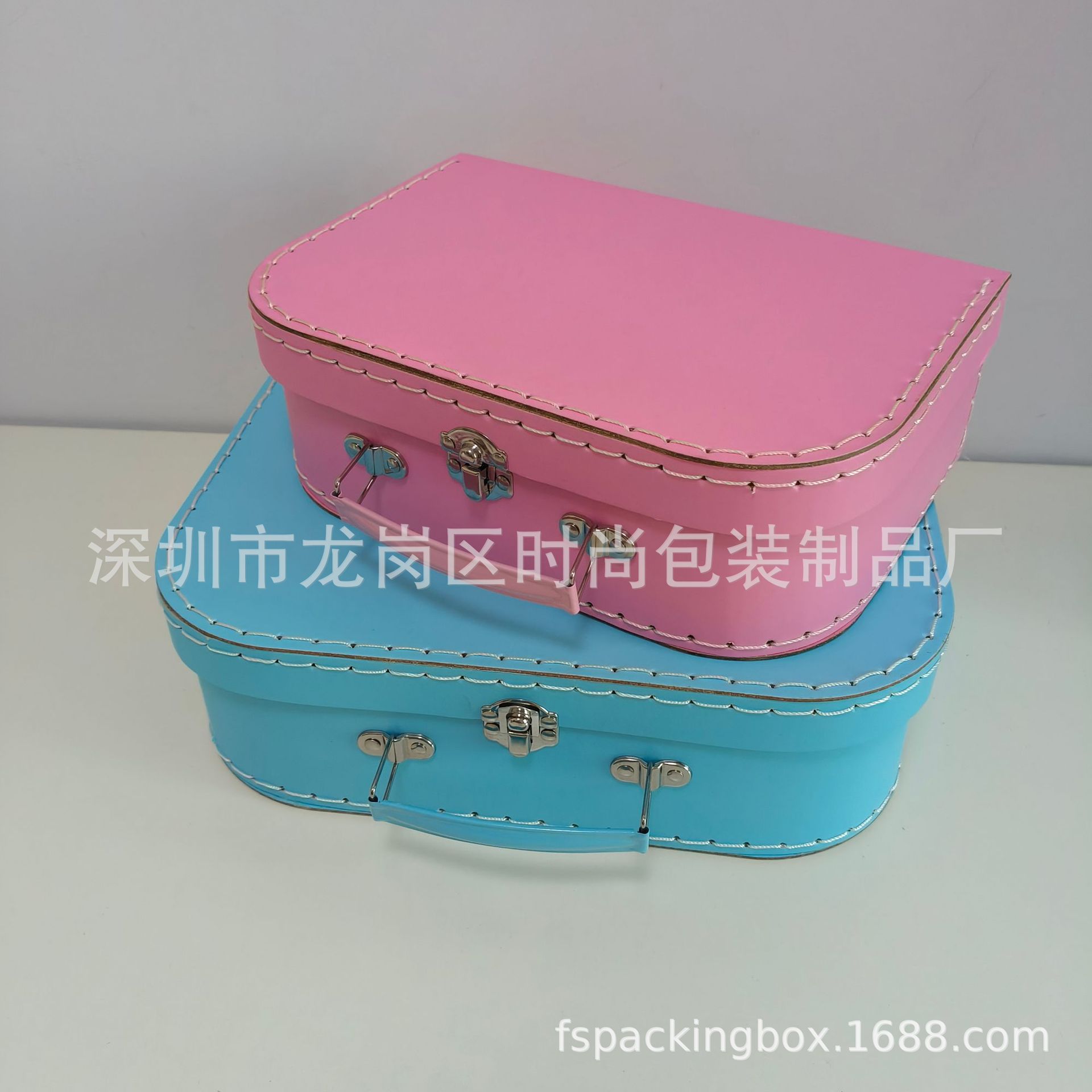 Cross-Border Export of Maternal and Infant Product Packaging Suitcase, Baby Bottle, Children's Clothing, Handmade Packaging Toy Box