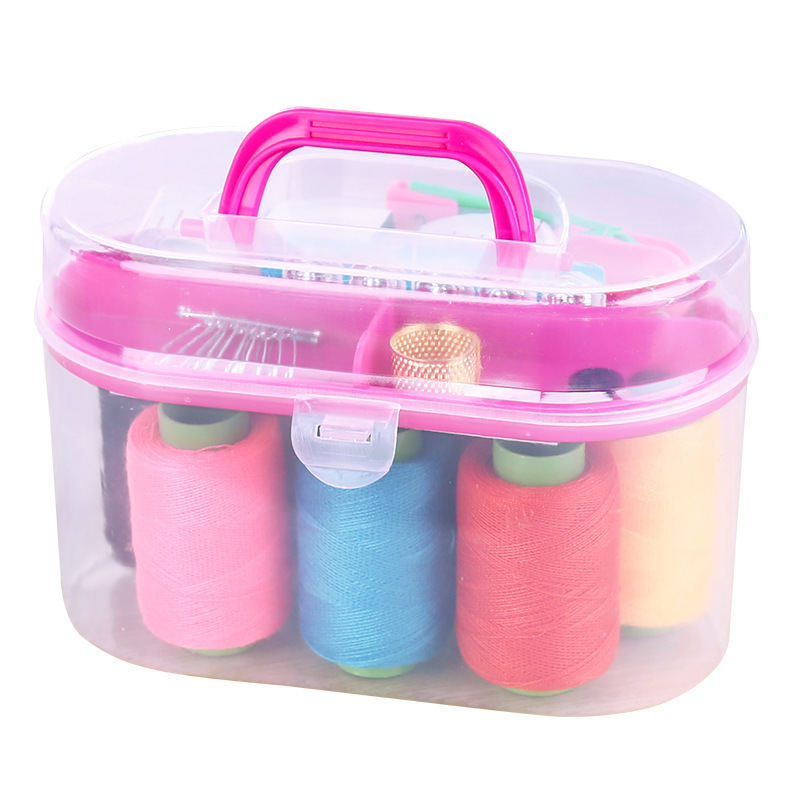 Large Sewing Box Set Household Portable 10-Piece Mini Tool Sewing Thread Multi-Functional Sewing Kit Wholesale