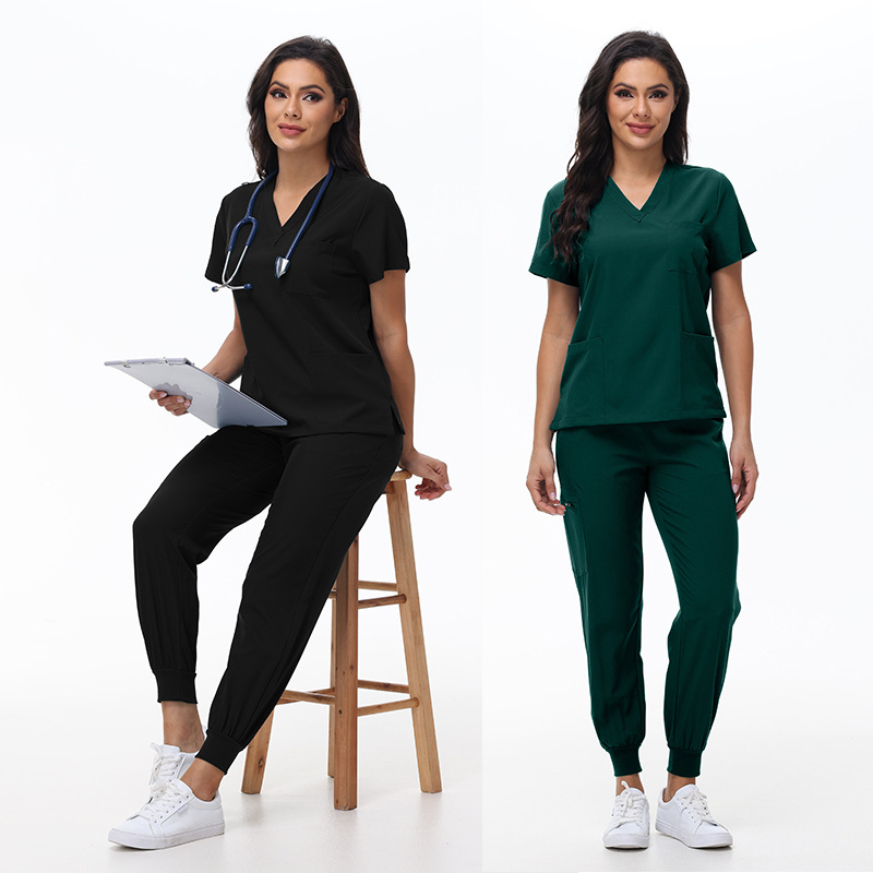 Cross-Border Customized Hand-Washing Clothes Split Suit Hospital Operating Room Doctor Hand Protection Work Clothes Elastic Quick-Drying Surgical Clothes