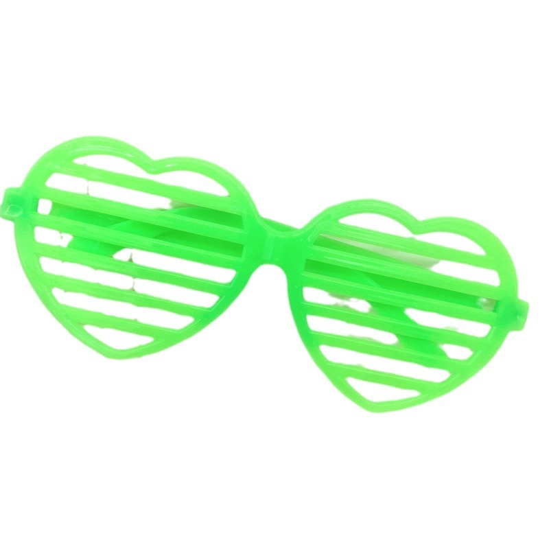 Blinds Heart Glasses Frame Masquerade Party Party Glasses Party Decorative Glasses No Lenses
