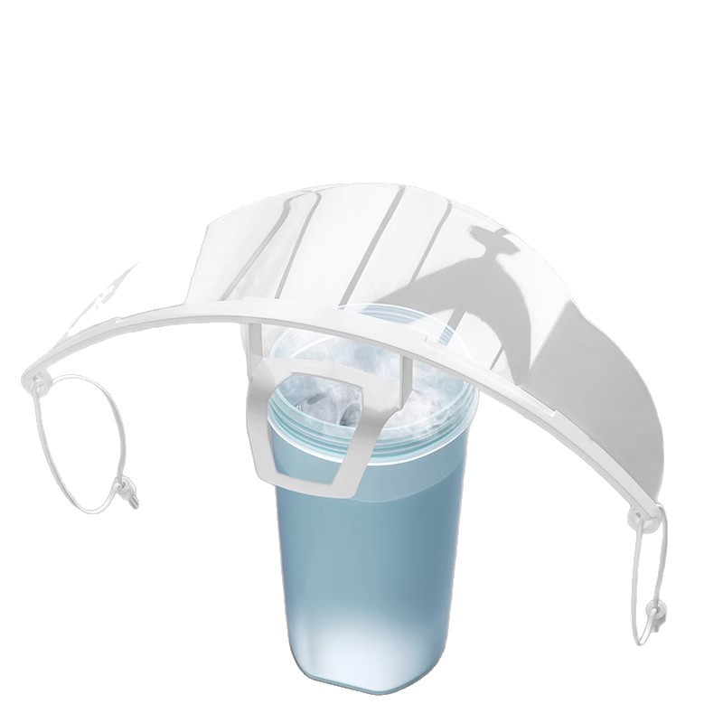 Transparent Catering Mask Food-Specific Kitchen Chef Mask Anti-Fog Canteen Restaurant Plastic Anti-Mouth Mask