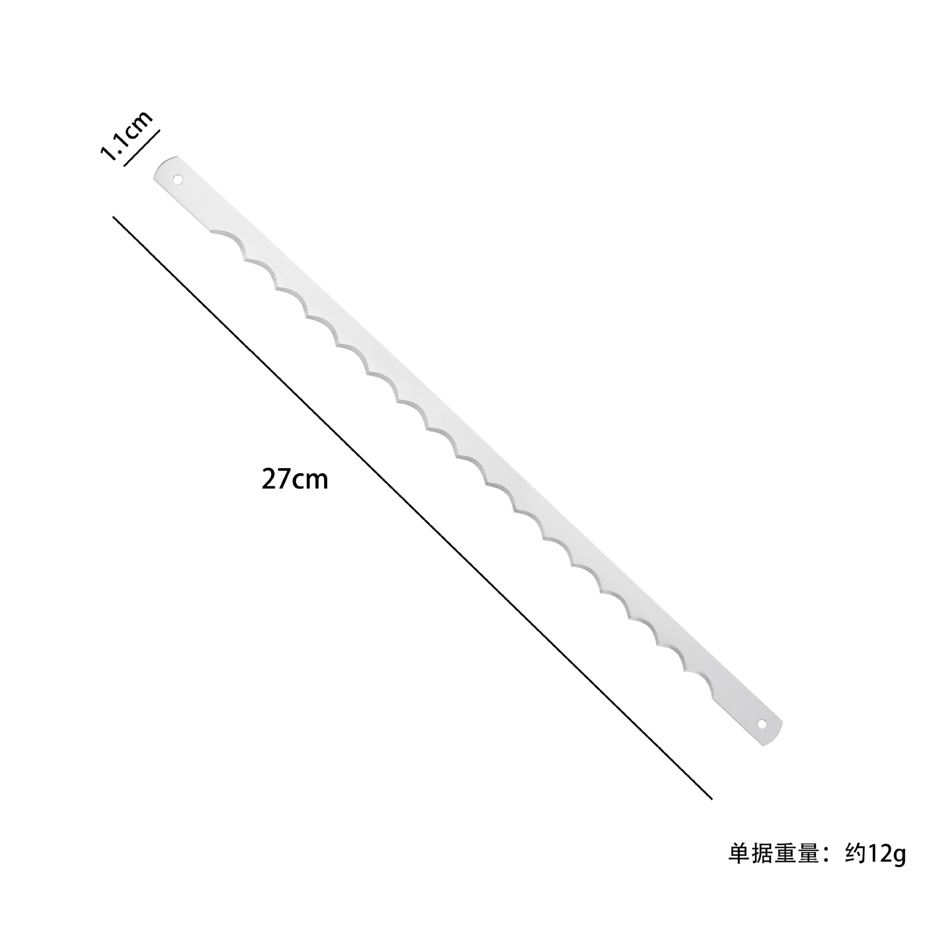 Bread Saw Blade Tooth Blade Toast Saw Blade Layer Cutter Bread Cutting Knife Saw Bread Cutting Baguette Cutting Blade