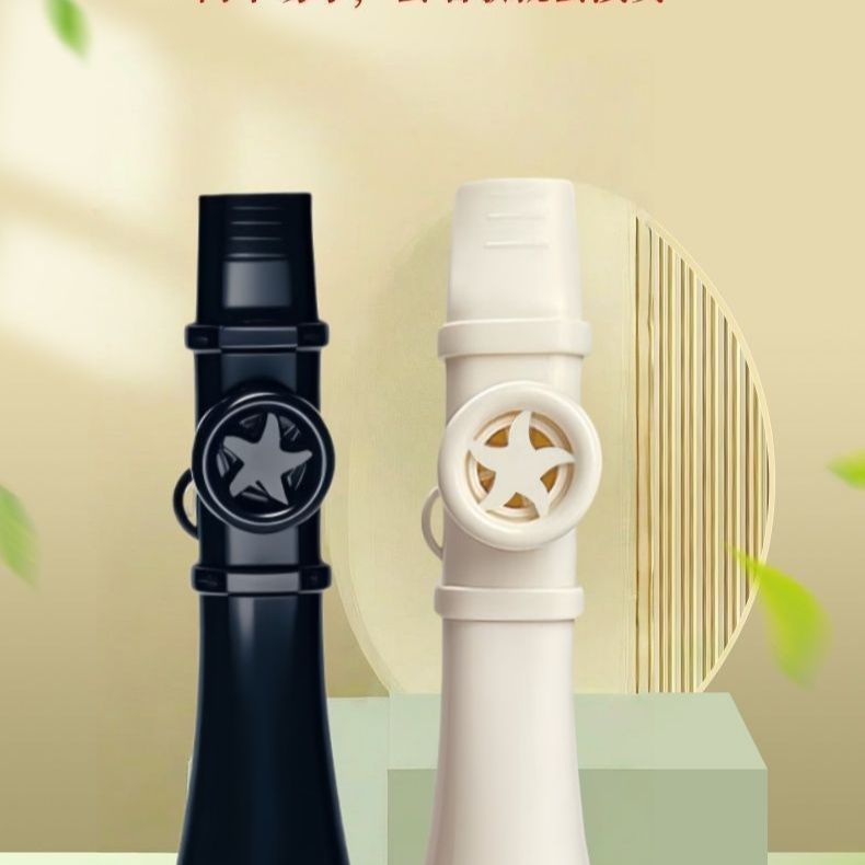 Elegant Imitation Flute Practice Mouthpiece Simple Saxophone Musical Instrument Mouth Flute Kazoo Easy-To-Learn Instrument