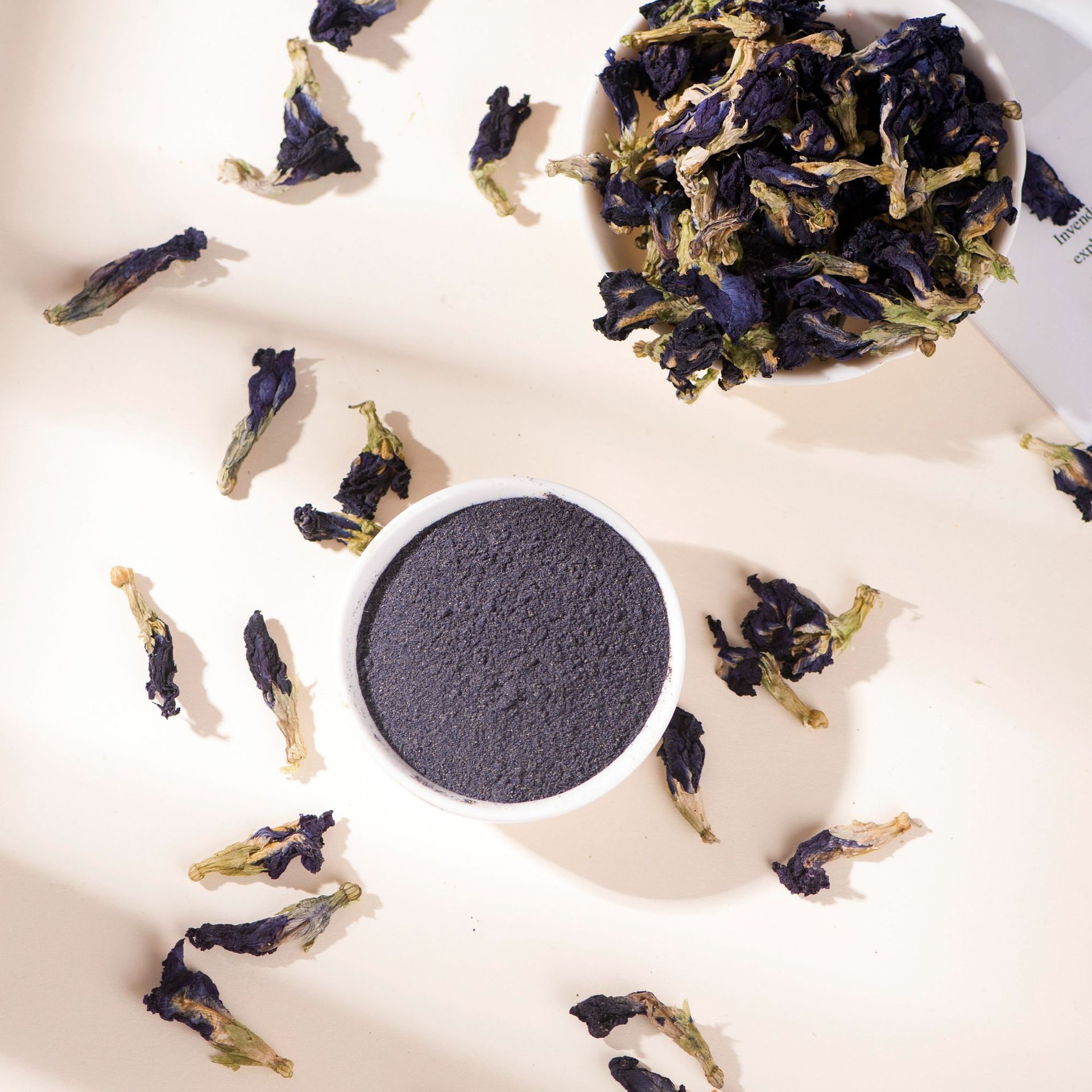 Supply food accessories seasoning blue butterfly bulk powder pastry cake cream pigment plant added powder