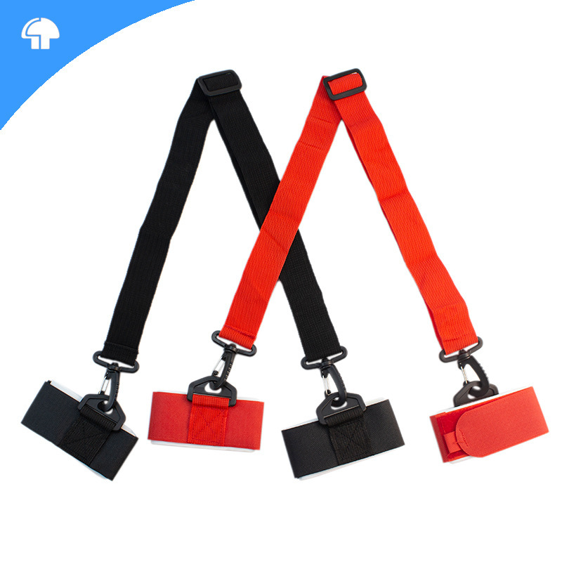 Factory in stock Outdoor Sports Ski Strap Portable Snowboard Fixed Strap Velcro Double Strap