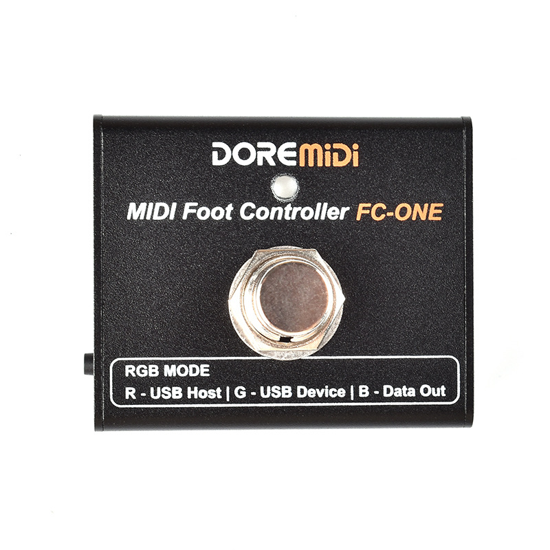 DOREMiDi Electric Guitar Effector Custom MIDI Foot Stamp Pedal Controller FC-ONE