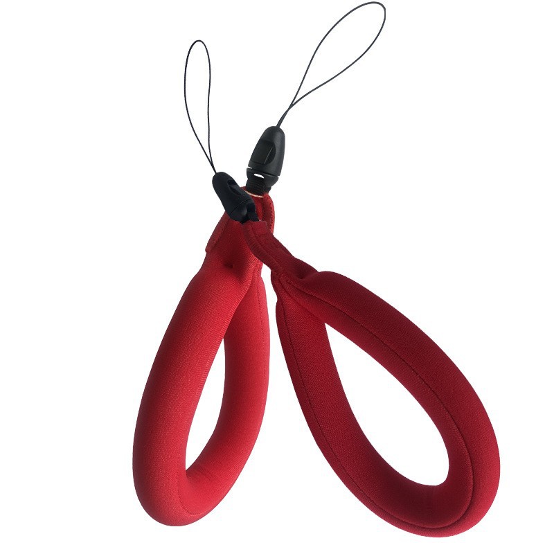 Cross-Border 8-Color Ready-Made Gopro Buoyancy Camera Wrist Strap Swimming Diving Floating Anti-Sinking Mobile Phone Wrist Strap Bracelet