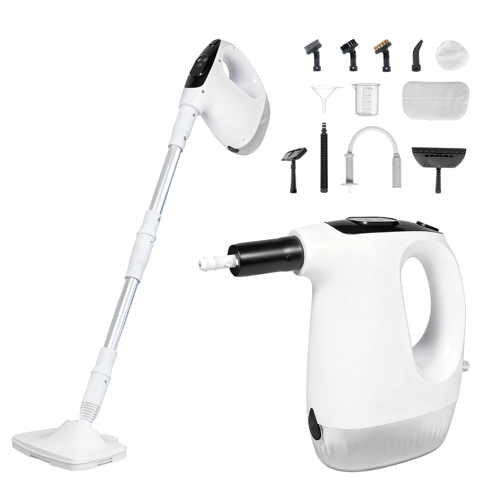 Cross-Border Steam Mop 1500W High-Power Multi-Functional Household Handheld High-Temperature Steam Cleaner Steam Mop