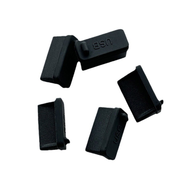 USB Female Dust Plug 2.0/3.0 Plug Computer Motherboard Server Interface Car Charging Port Soft Rubber Plug