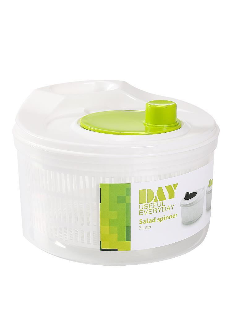 Household Vegetable Salad Dehydrator Kitchen Vegetable Washing Hand Dryers Double-layer Draining Vegetable Washing Basin Fruit and Vegetable Dispenser