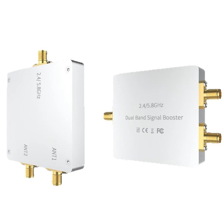 2.4Ghz/5.8Ghz Two-Way Signal Amplifier Module Single in and Double Out Signal Booster in Stock