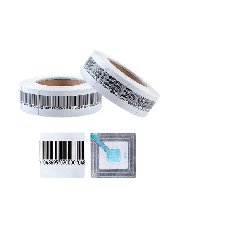 40X40MM soft tag RF RF anti-theft tag EAS supermarket cosmetics anti-theft stickers various sizes 3040cm
