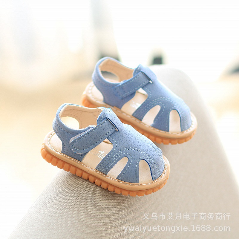 Summer new called sandals toddler shoes closed toe soft bottom non-slip 1-3 years old baby children's shoes boys and girls sandals