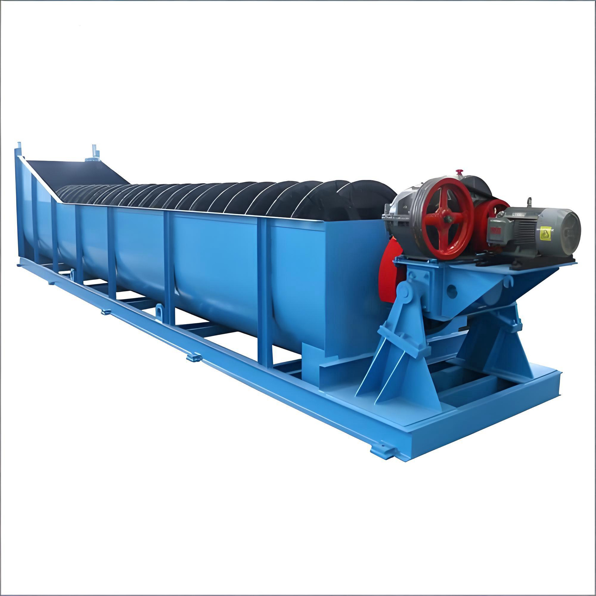 Spiral Classifier Automatic Spiral Sand Washing Machine Equipment Small Loss of Fine Sand Mining Spiral Classifier
