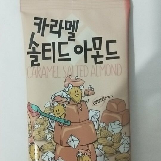 South Korea imported snacks Tom Farm honey butter almond non-almond 30g/35g * 72 pack a box