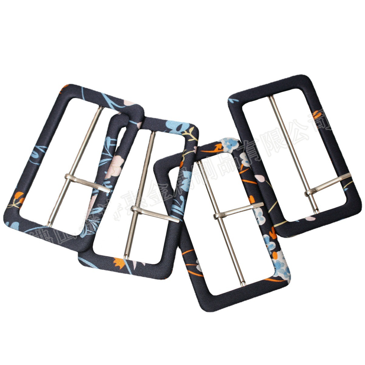 Powerful factory direct supply cloth three-gear buckle women's belt buckle head buckle Bah in stock wholesale cloth bag Japanese buckle