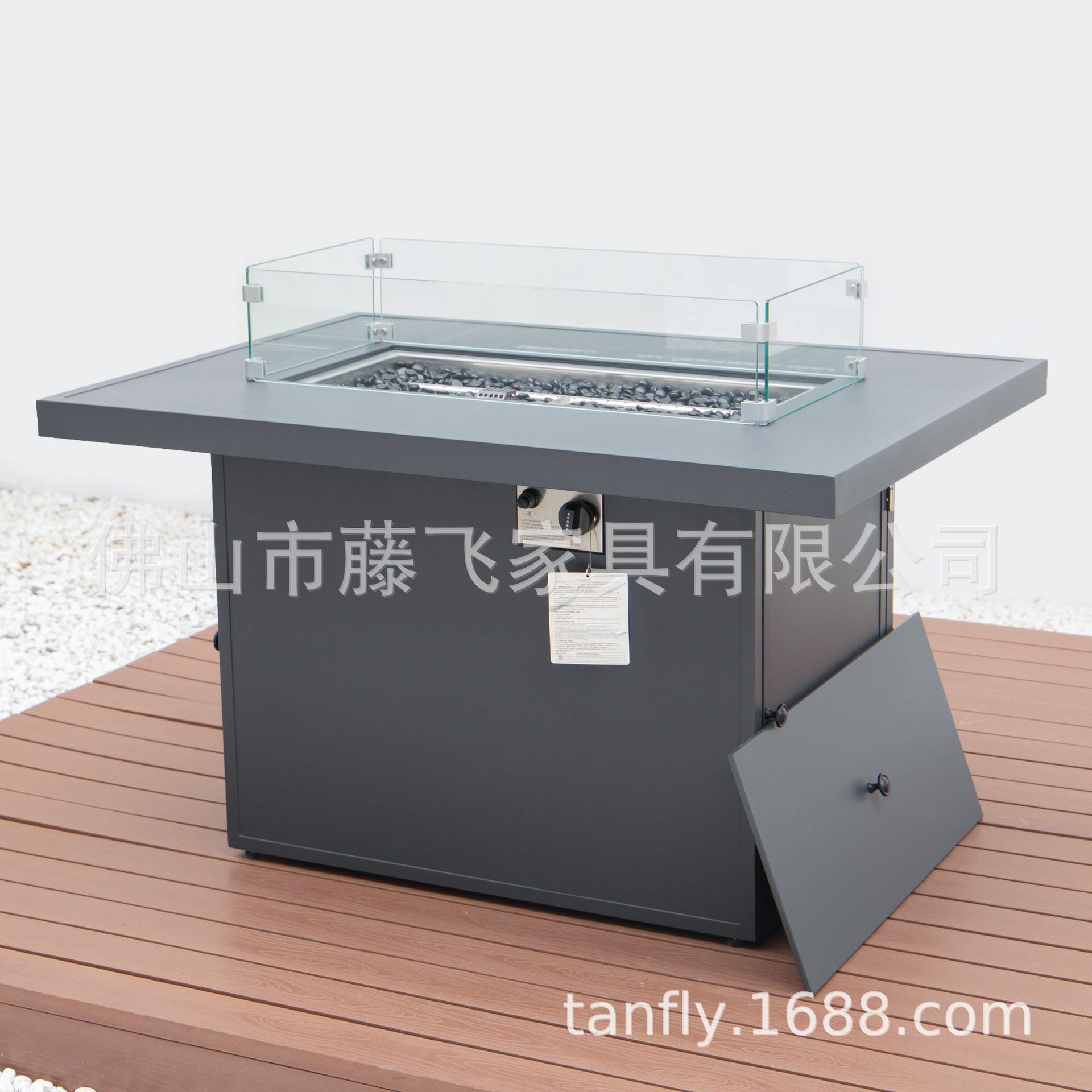 Tengfei Furniture Outdoor Garden Furniture Villa Simple Exposed Tube Disassembly and Assembly Aluminum Sofa Cross-Border Aluminum Outdoor Sofa