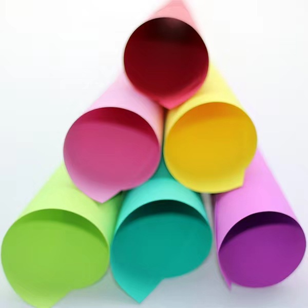 Jiufeng Color Paper-Large Sheet of Paper Fully Open to 2 Open 1 Open Customized Colorful Cardboard Size Environmentally Friendly Colorful Thick Cardboard