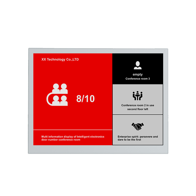 Wireless Communication wifi Electronic Ink Screen Table Plate Meeting Reservation Office Door Plate Low Power Consumption Table Sign Plate