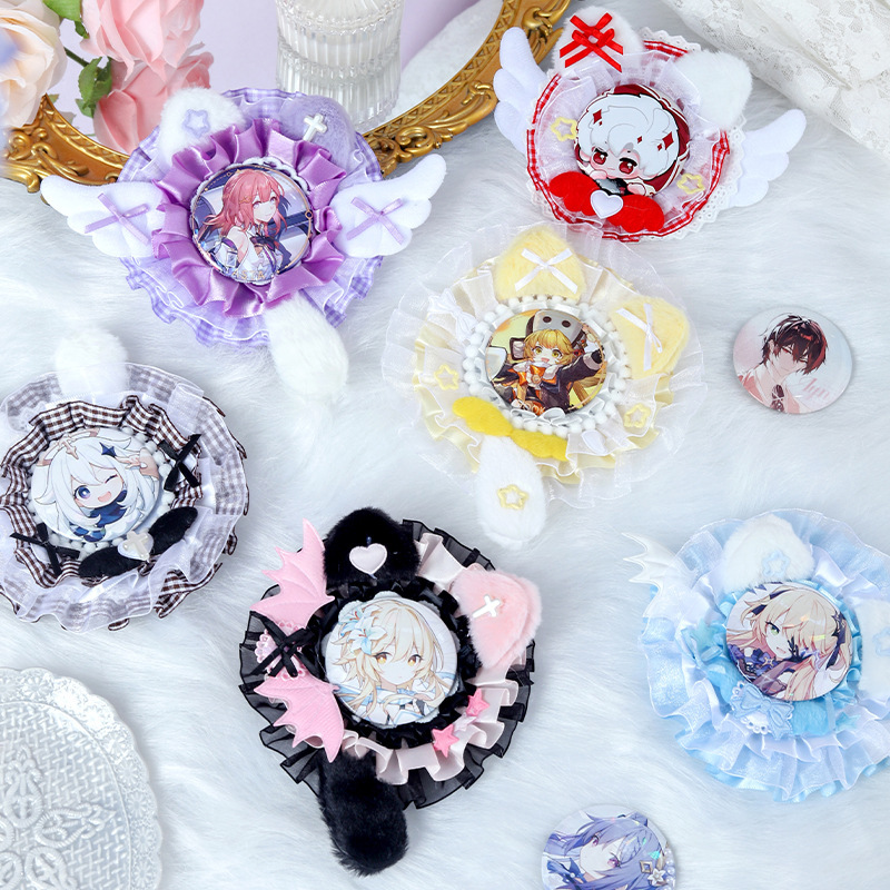 Кружевной Подставка Кружевной Поднос Студент Милый Аниме Подставка Защитная Рамка Дисплей Держатель Карты