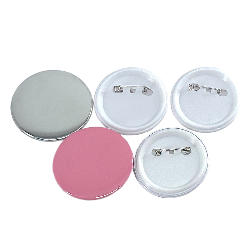 Factory Direct Supply of Materials for Making Badges, Plastic Base, Dutch Pin, Tinplate, Badge Machine, Metal Badge Manufacturing Supplies