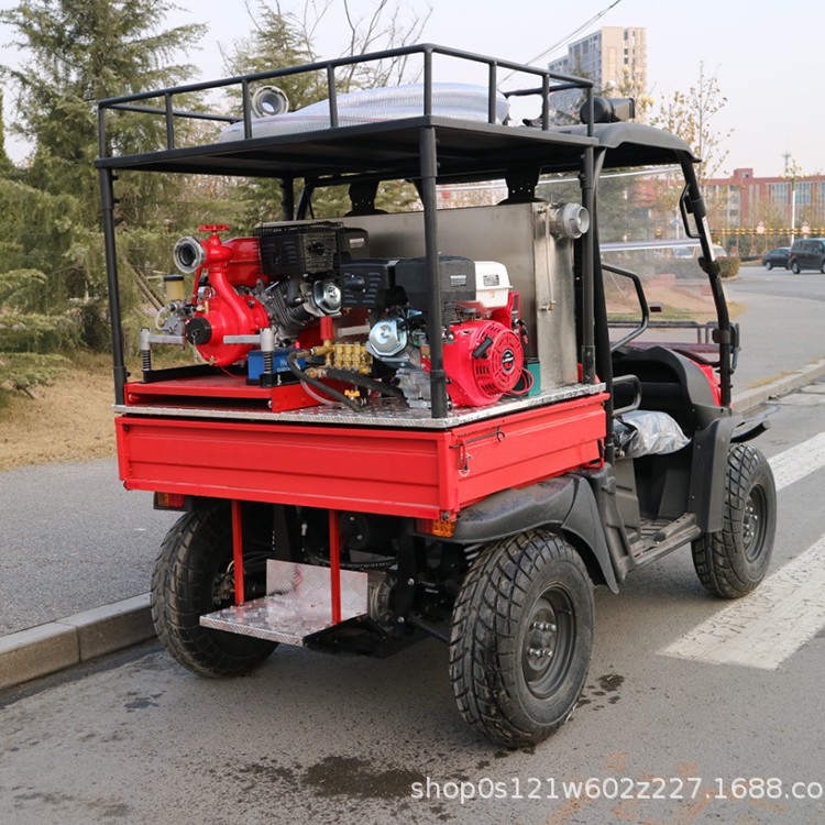 Пожарный автомобиль Utv400, четырехколесный пожарный мотоцикл для патрулирования и борьбы с огнем