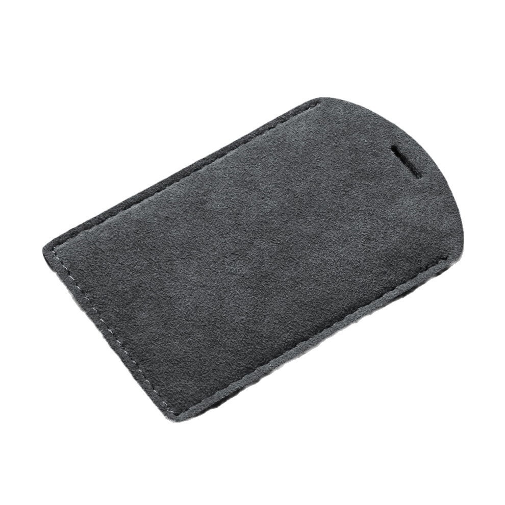 Key Cover Card Blank Card Cover Card Bag Key Bag Suede Leather Men's and Women's Nfc Protective Cover Special Rice