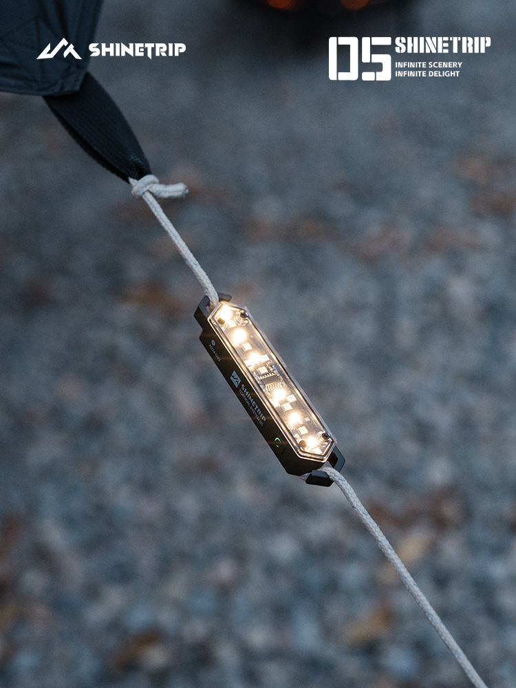 Shanqu/ShineTrip Tactical Wind Rope Warning Light Portable Installation Two-way Fixed Magnetic Camping Multi-function Light