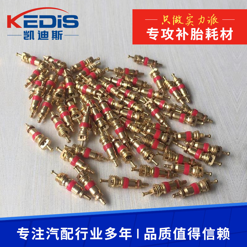 Factory Direct sales kaidisi supporting universal copper American tubeless valve core gas needle