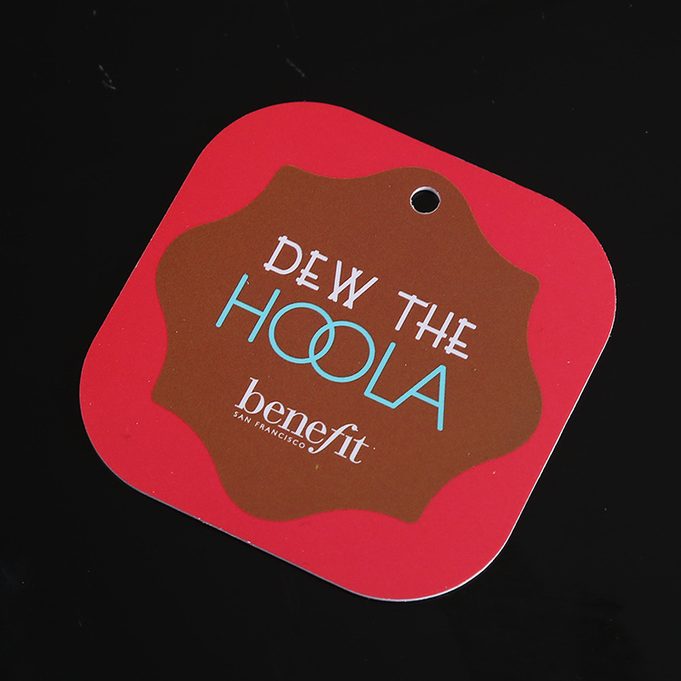 Pvc Special-Shaped Card Customized Scratch Card Qr Code Payment Door Hand Tag Sign Clothing Hanging Card Custom Card