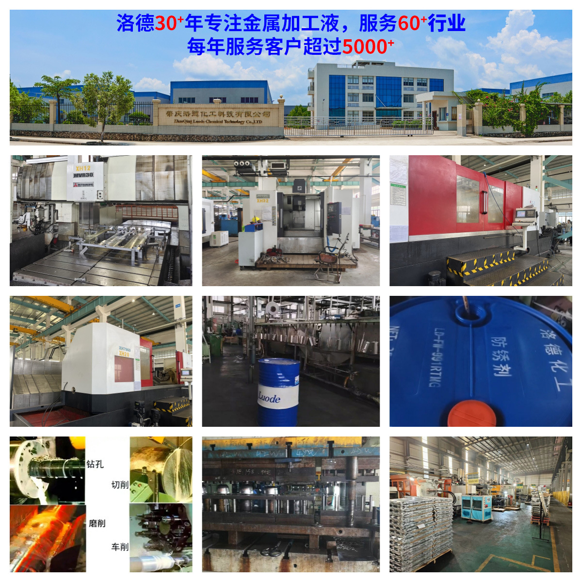Cast Iron Cutting Fluid Source Manufacturer Cnc Machine Tool Cnc Water-Soluble Synthetic Anti-Rust Metal Processing Fluid