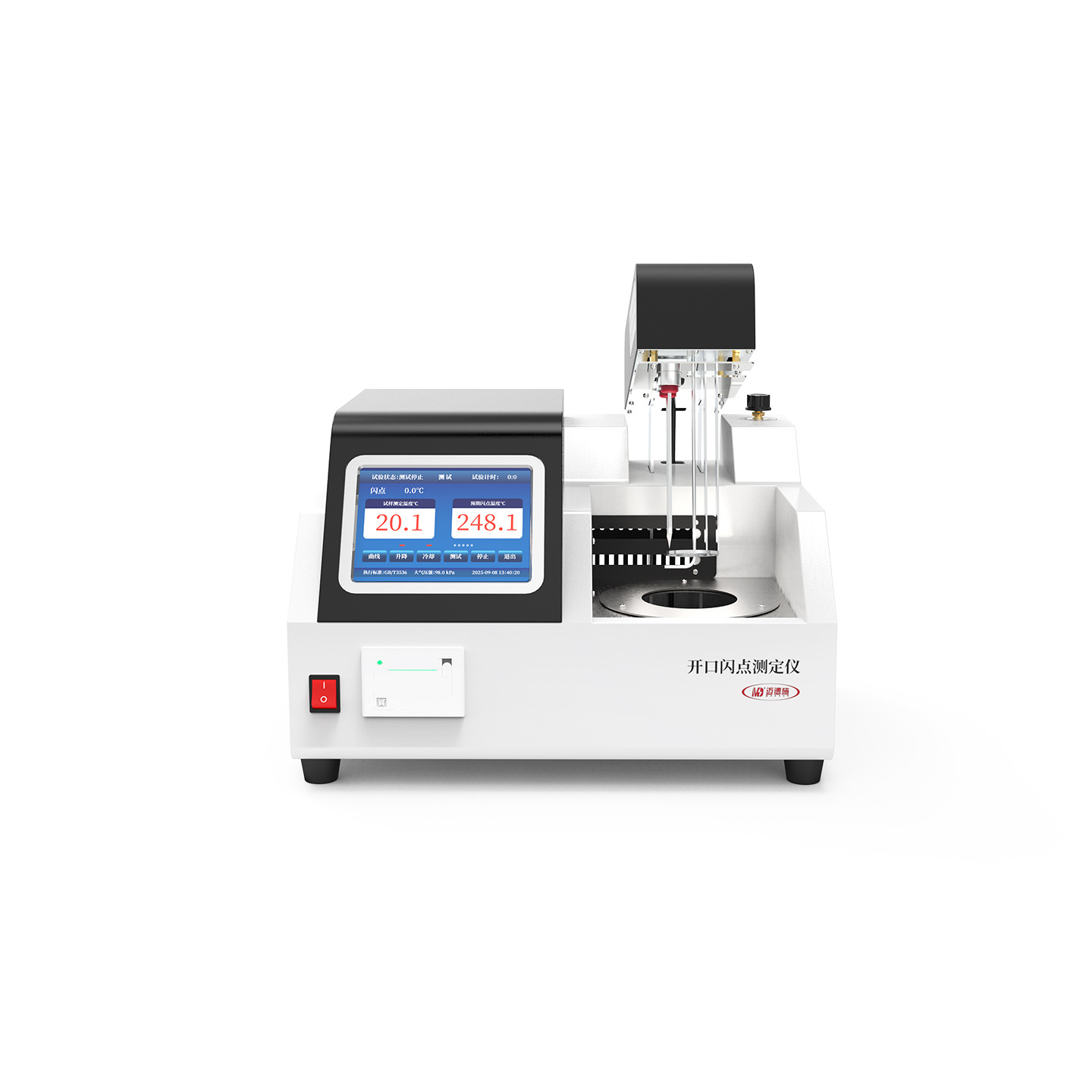 Fully Automatic Open Flash Point Tester to Detect Diesel Oil, Smooth Oil, Oil Flash Point Fuel Analyzer