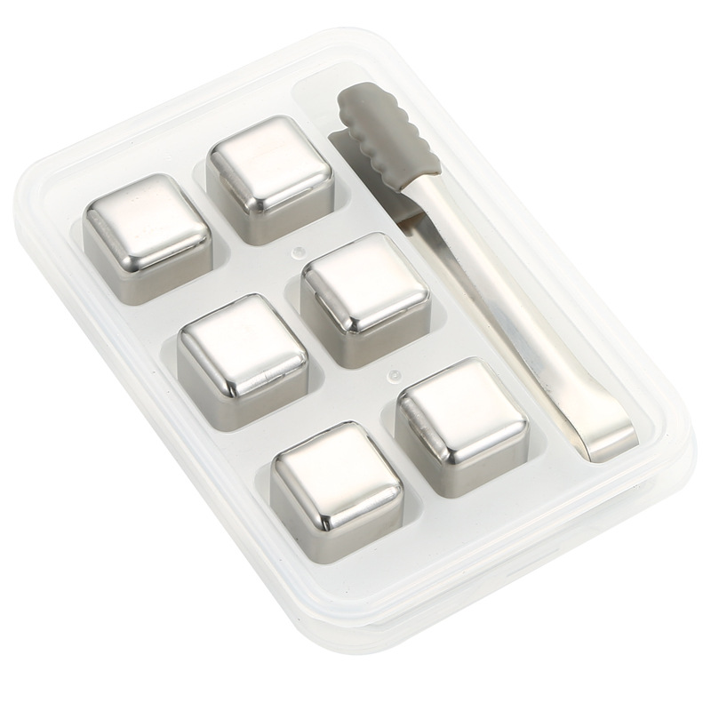 304 stainless steel Ice Cube quick-frozen round ice particles summer cooling iced cola whiskey circulating ice hockey suit