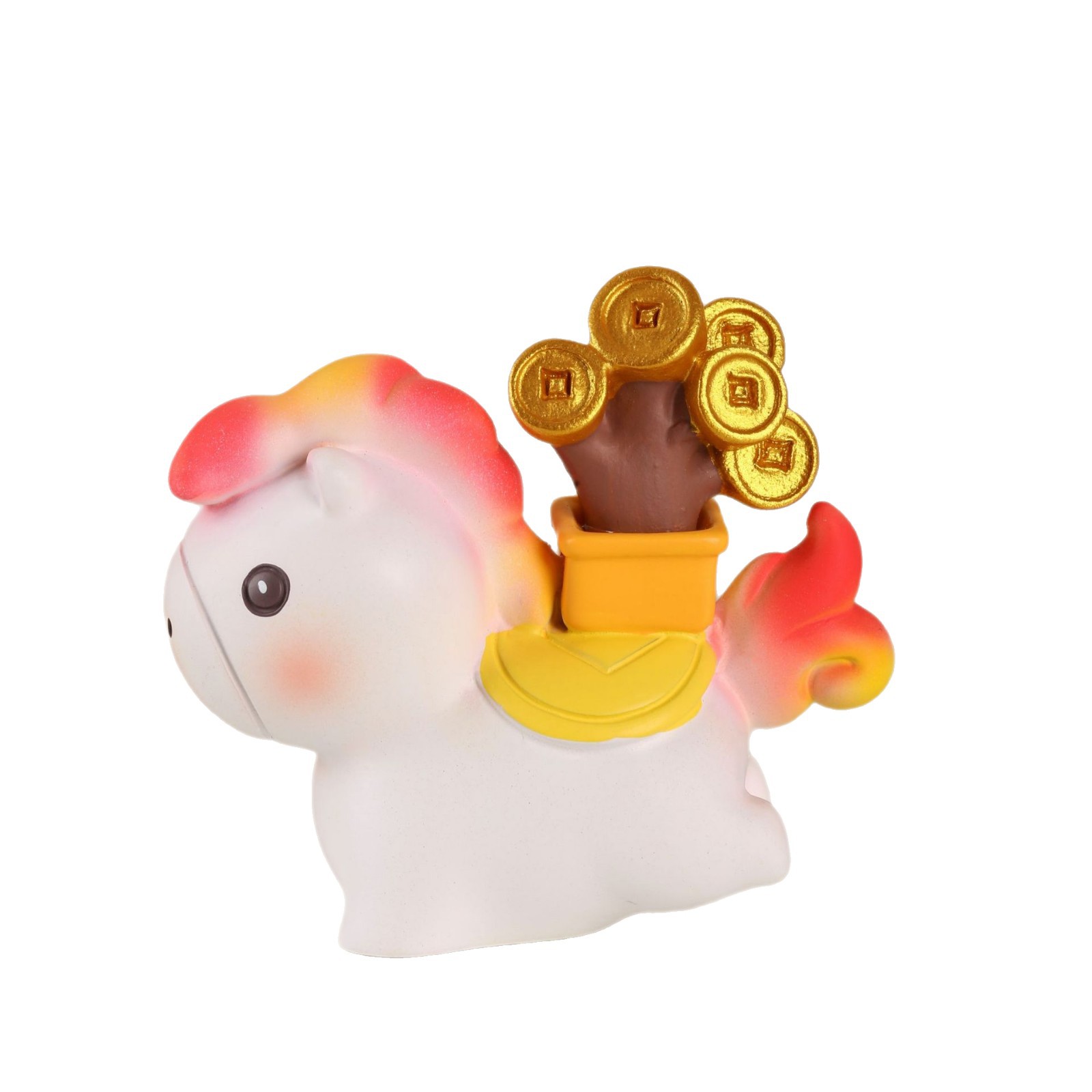 Desktop Small Ornaments to Make You Rich Immediately, Emotional Stability Artifact, Office Workstation Decompression Decoration, Lucky Birthday Gift