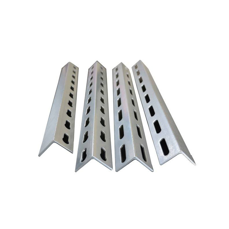 Building Curtain Wall Perforated Angle Steel Wind-Resistant and Earthquake-Resistant Galvanized Perforated Angle Steel Q235B Building Curtain Wall Flower Angle Iron