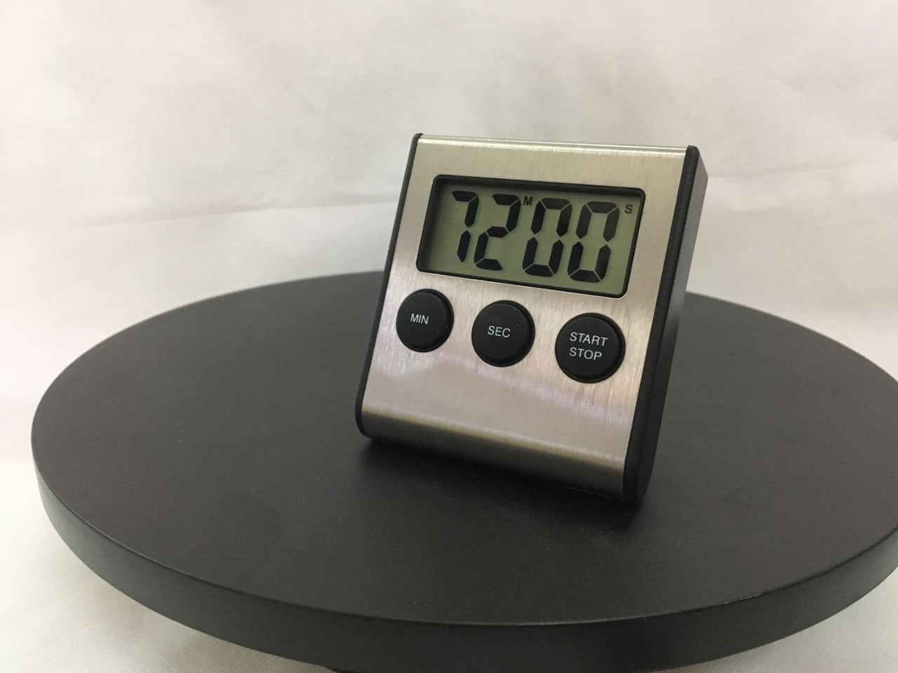 Foreign trade cross-border electronic kitchen timer timer stainless steel reminder student timer Amazon